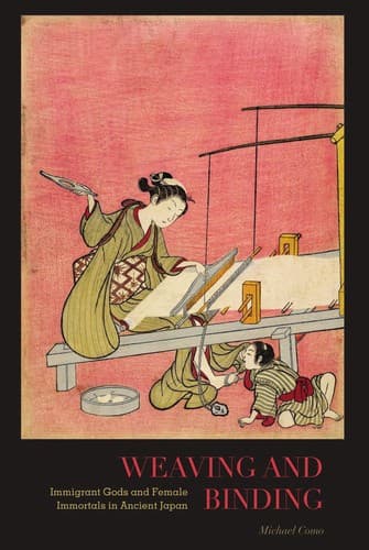 Cover of Weaving and binding by Michael Como