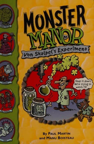 Cover of Von Skalpel's experiment by Paul Martin