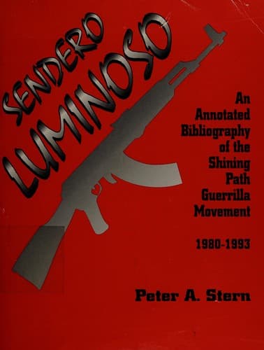 Cover of Sendero Luminoso by Peter A. Stern