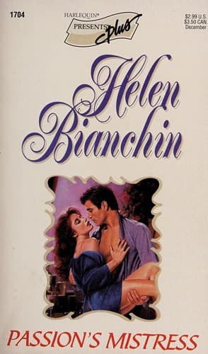 Cover of Passion's Mistress by Helen Bianchin