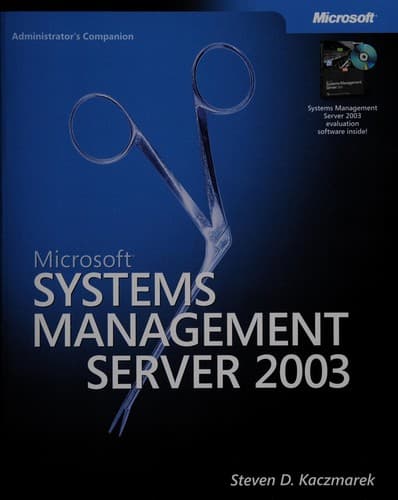 Cover of Microsoft Systems Management Server 2003 Administrator's Companion by Microsoft Press
