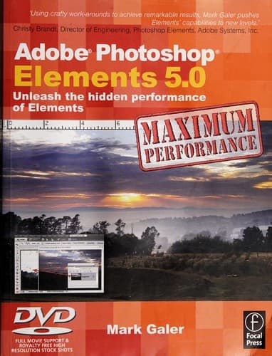 Cover of Adobe Photoshop Elements 5.0 by Mark Galer