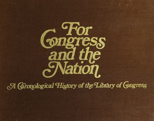 Cover of For Congress and the Nation by John Young Cole