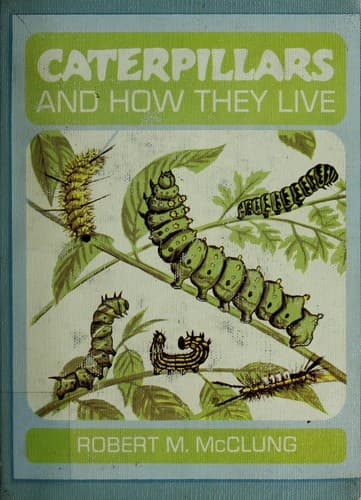 Cover of Caterpillars and how they live by Robert M. McClung