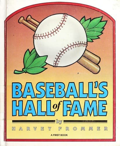 Cover of Baseball's Hall of Fame by Harvey Frommer