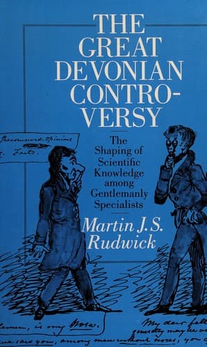 Cover of The great Devonian controversy by Martin J. S. Rudwick