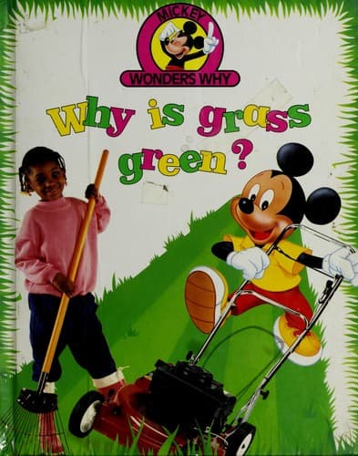 Cover of Why is grass green? by Alexandra Parsons
