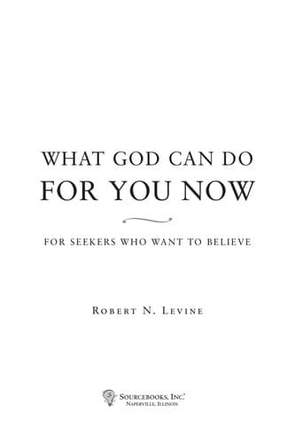 Cover of What God can do for you now by Robert N. Levine