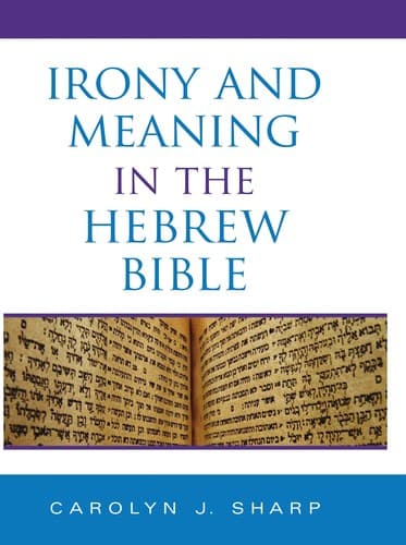 Cover of Irony and meaning in the Hebrew Bible by Carolyn J. Sharp