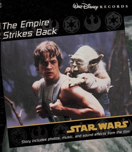 Cover of Star Wars - The Empire Strikes Back Read-Along by Walt Disney Productions