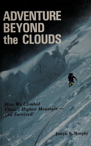 Cover of Adventure beyond the clouds by Joseph E. Murphy