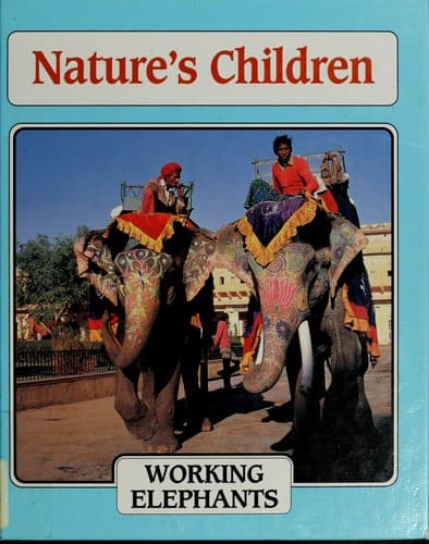 Cover of Working elephants by Maggie Da Silva