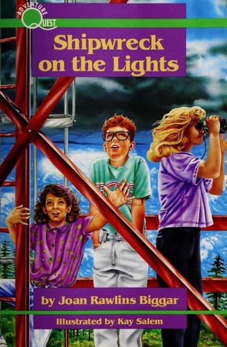 Cover of Shipwreck on the lights by Joan Rawlins Biggar