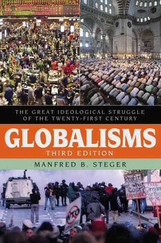 Cover of Globalisms by Manfred B. Steger