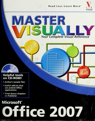 Cover of Master visually Microsoft Office 2007 by Tom Bunzel