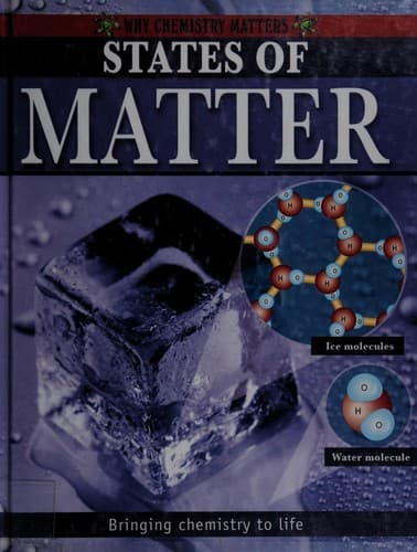 Cover of States of matter by Lynnette Brent