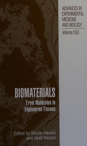 Cover of Biomaterials by International Symposium on Biomedical Science and Technology (10th 2003 Northern Cyprus)