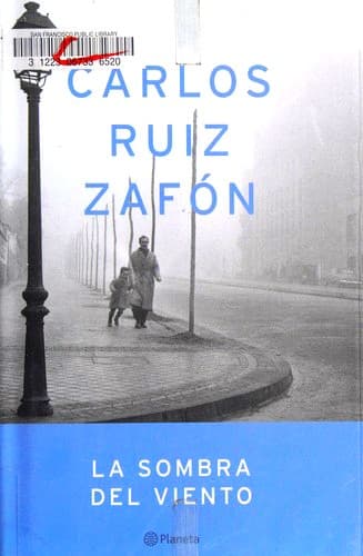 Cover of La sombra del viento by Carlos Ruiz Zafón