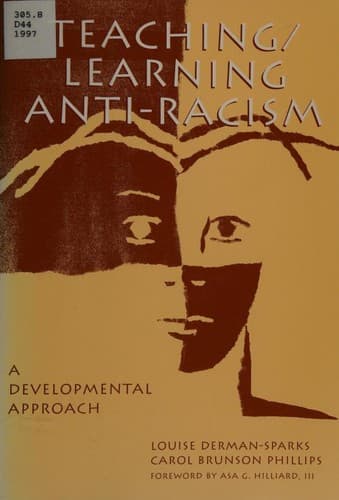 Cover of Teaching/learning anti-racism by Louise Derman-Sparks