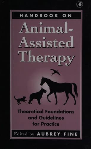 Cover of Handbook on animal assisted therapy by Aubrey H Fine