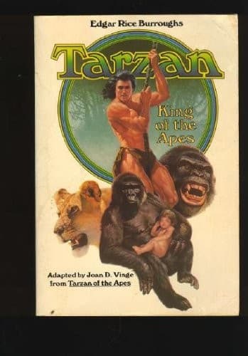 Cover of Tarzan, King of Apes by Joan D. Vinge