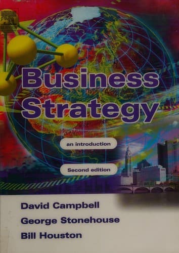 Cover of Business strategy by David Campbell