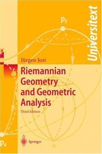 Cover of Riemannian geometry and geometric analysis by Jürgen Jost
