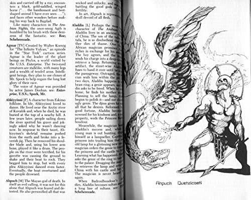 Cover of The fantasy almanac by Jeff Rovin