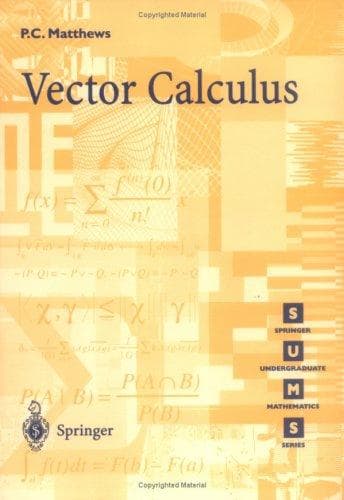 Cover of Vector calculus by P. C. Matthews