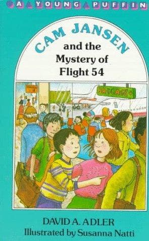 Cover of Cam Jansen and the mystery of Flight 54 by David A. Adler