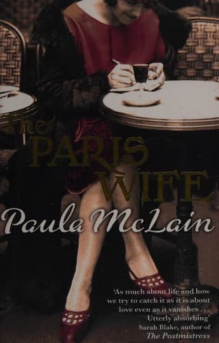 Cover of The Paris Wife by Paula McLain