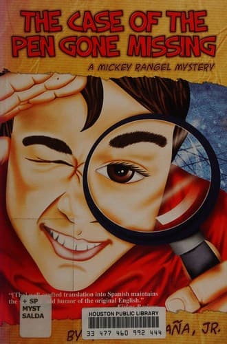 Cover of The case of the pen gone missing by René Saldaña