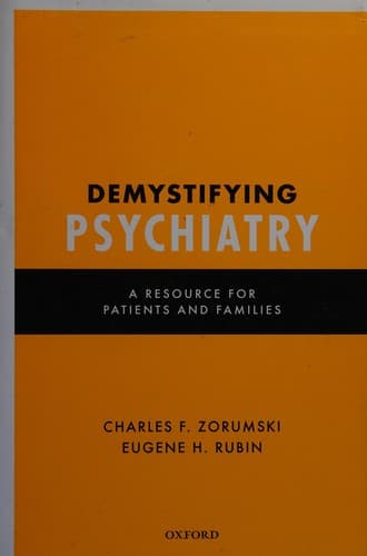 Cover of Demystifying psychiatry by Charles F. Zorumski