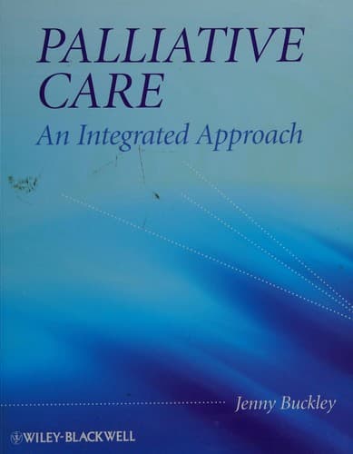 Cover of An integrated approach to generic palliative care by Jenny Buckley
