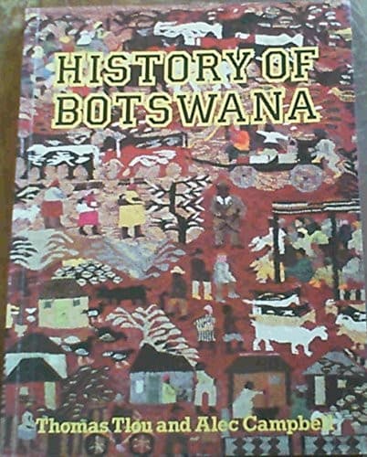 Cover of History of Botswana by Thomas Tlou