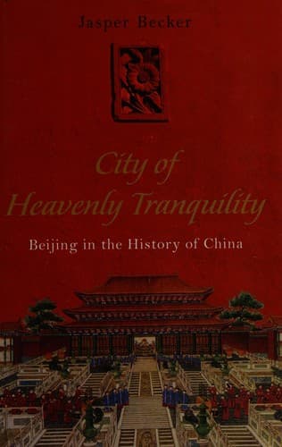 Cover of A Farewell to Old Peking by Jasper Becker
