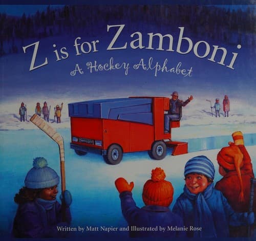 Cover of Z is for zamboni by Matt Napier