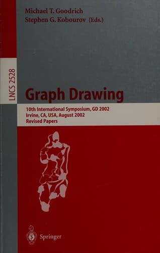 Cover of Graph drawing by Symposium on Graph Drawing (10th 2002 Irvine, Calif.)