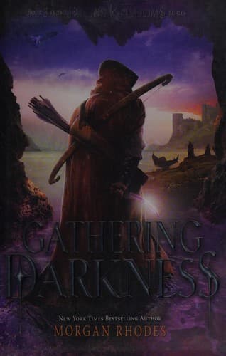 Cover of Gathering Darkness by Morgan Rhodes