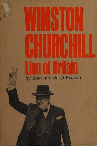 Cover of Winston Churchill by Sam Epstein