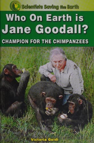 Cover of Who on earth is Jane Goodall? by Victoria Guidi