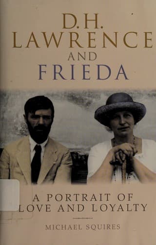Cover of D. H. Lawrence and Frieda by Michael Squires