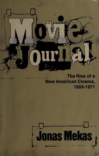 Cover of Movie journal by Jonas Mekas