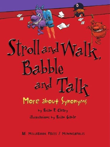 Cover of Stroll and walk, babble and talk by Brian P. Cleary