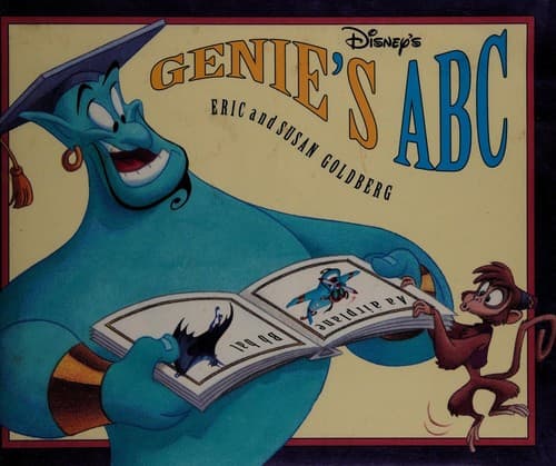 Cover of Disney's Genie's ABC by Goldberg, Eric