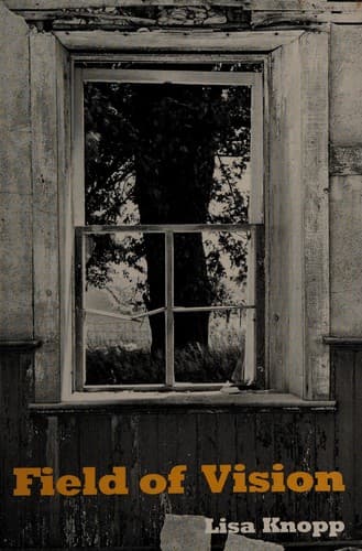 Cover of Field of vision by Lisa Knopp