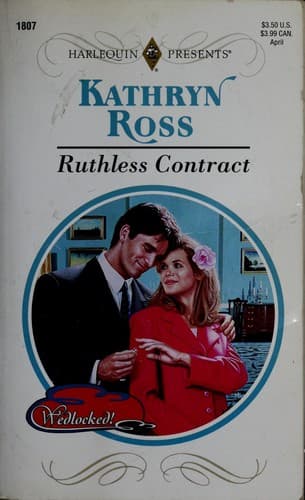 Cover of Ruthless Contract by Kathryn Ross