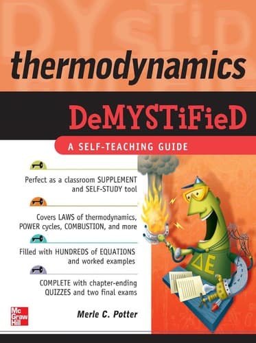 Cover of Thermodynamics demystified by Merle C. Potter