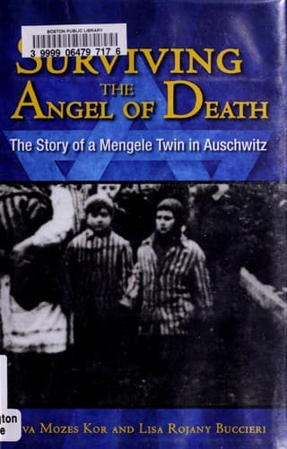 Cover of Surviving the angel of death by Eva Mozes Kor