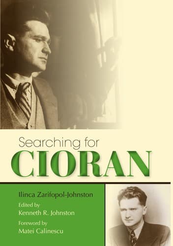 Cover of Searching for Cioran by Ilinca Zarifopol-Johnston